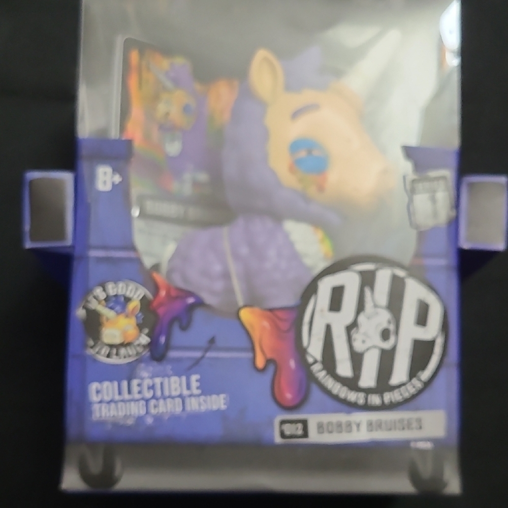 RIP Rainbows in Pieces Bobby Bruise Collectible
